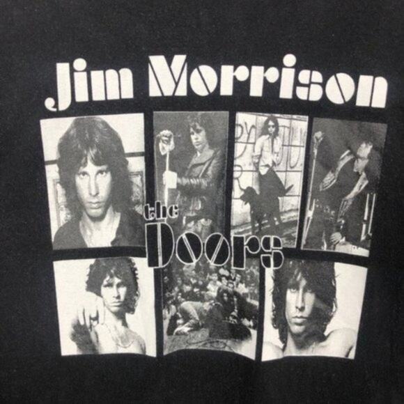 Vintage The Doors graphic band tee medium retro streetwear grunge - Picture 7 of 13